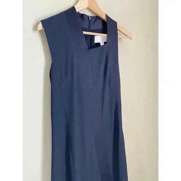 BOSS Danelava Asymmetrical A-Line Dress Size 4 - Picture 6 of 10